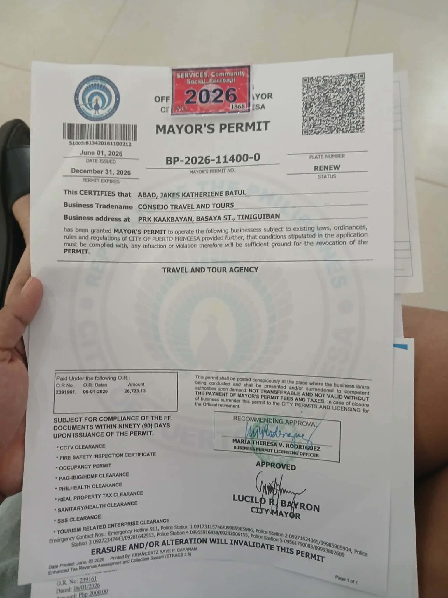 permit